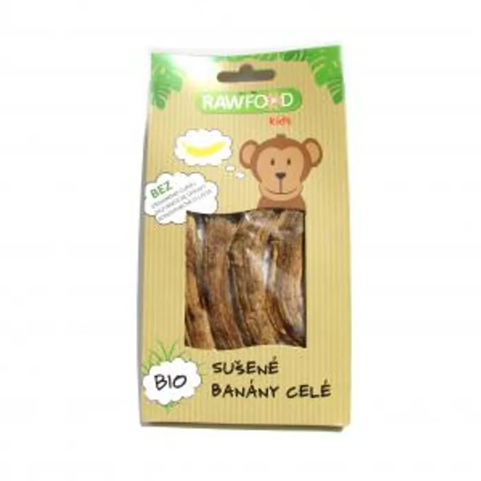 Rawfood Sušené banány celé Bio 100g